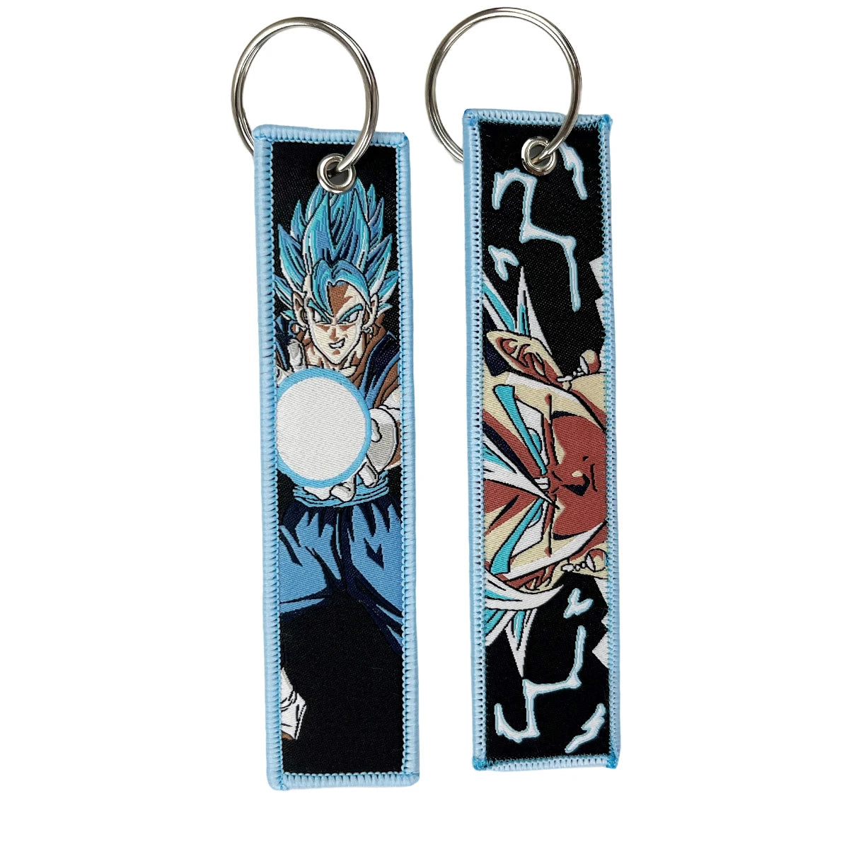 Dragon Ball Embroidered Anime Keychain Collection