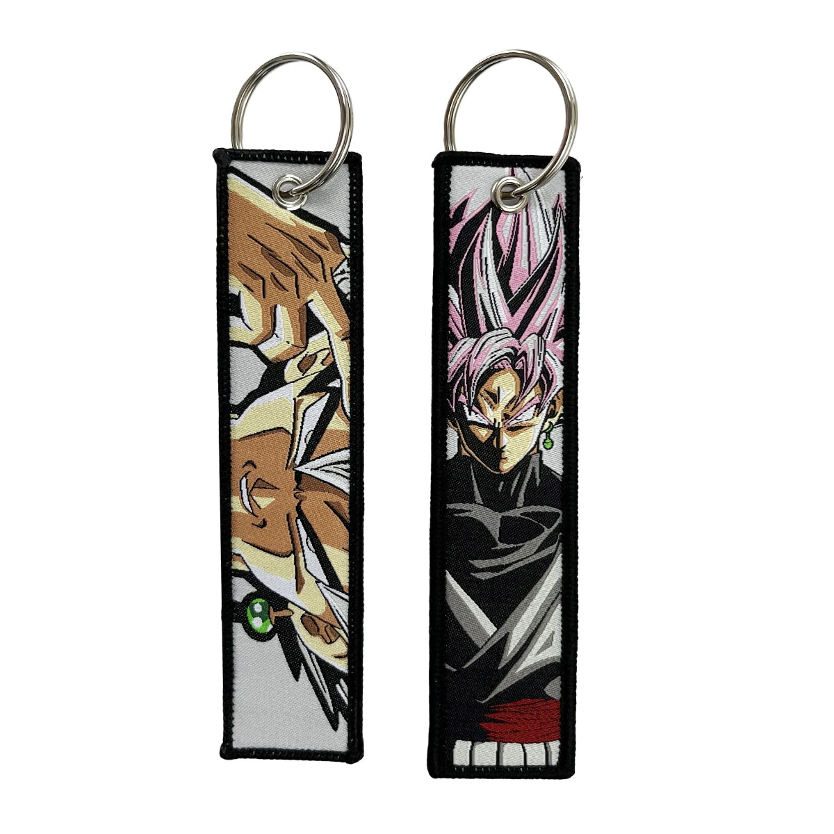 Dragon Ball Embroidered Anime Keychain Collection