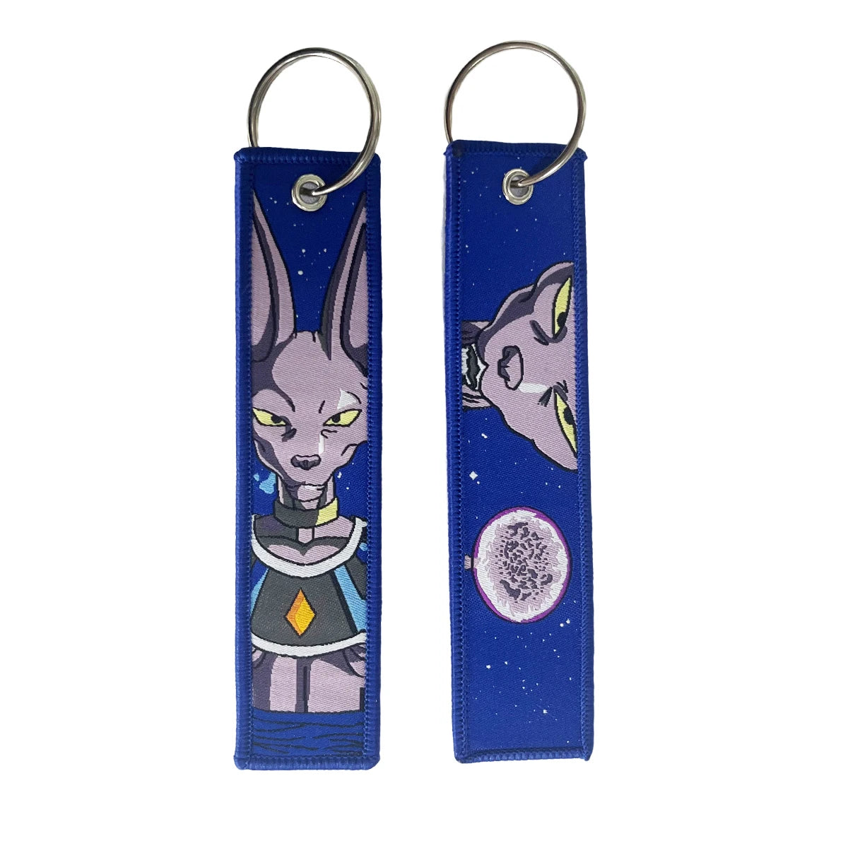 Dragon Ball Embroidered Anime Keychain Collection