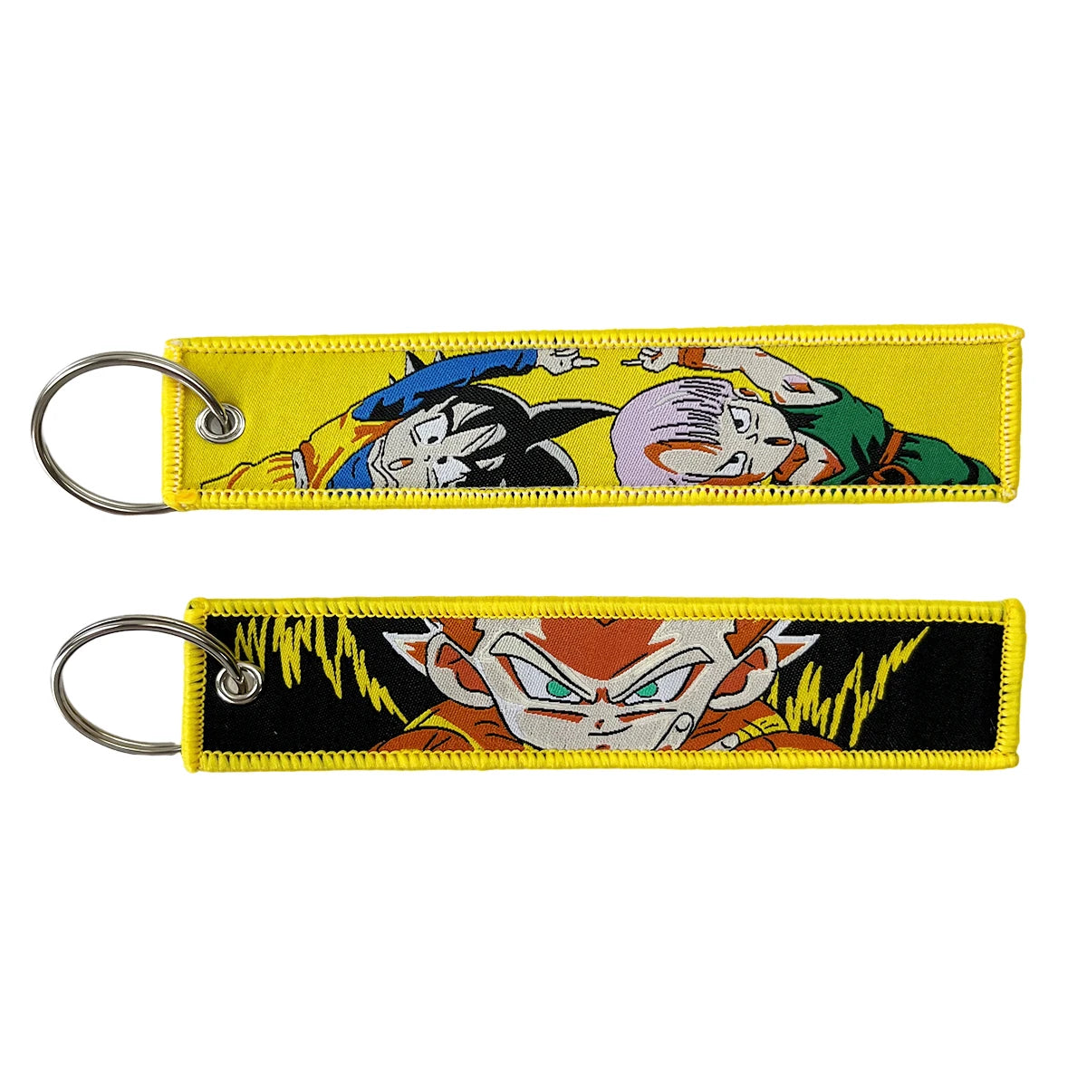 Dragon Ball Embroidered Anime Keychain Collection