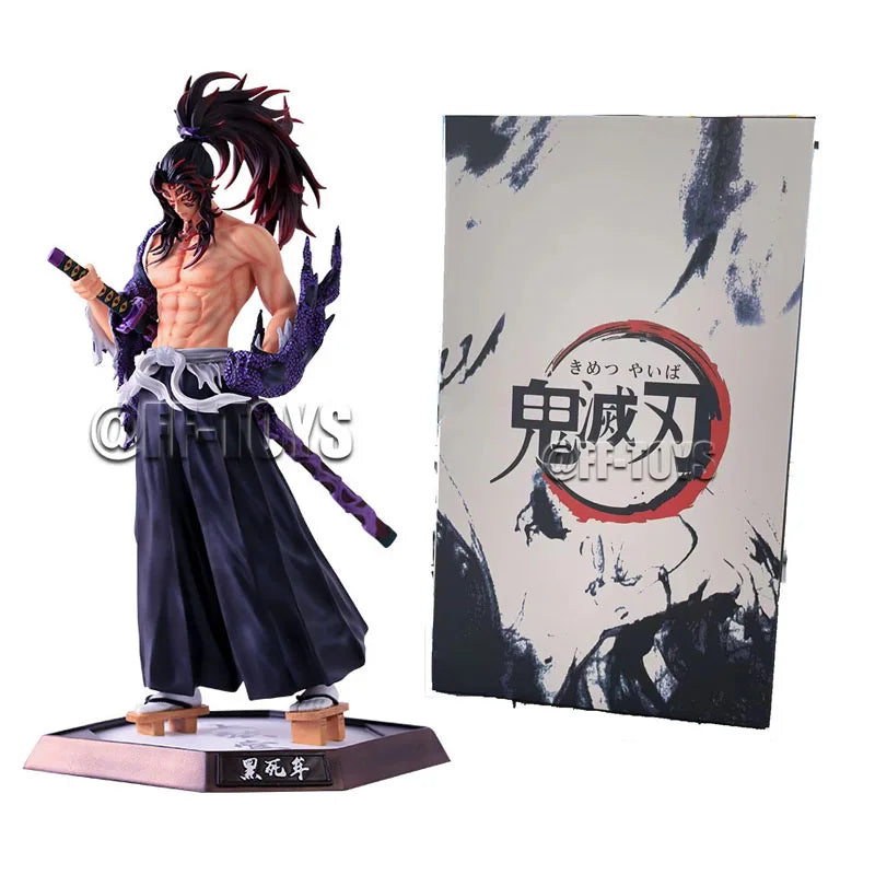 32CM Anime Demon Slayer. Toys for Children - Kokushibo/Giyuutaro/Sanemi/yoriichi/Douma/Ionsuke/Muzan/Sabito/daki/Shinobu
