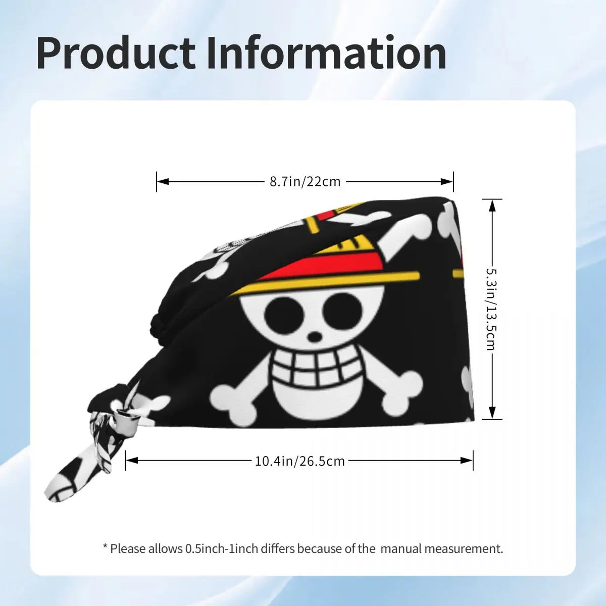 🏴‍☠️ One Piece Straw Hat Pirates Bandana