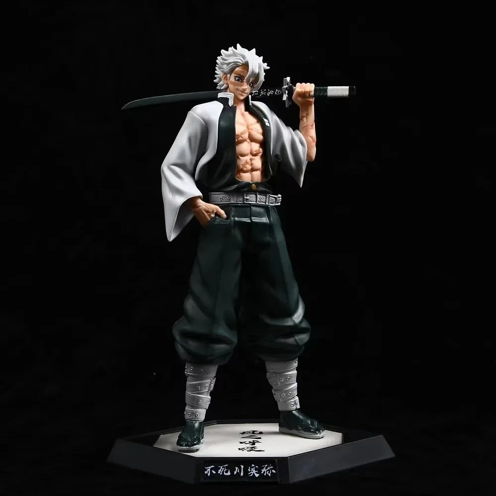 32CM Anime Demon Slayer. Toys for Children - Kokushibo/Giyuutaro/Sanemi/yoriichi/Douma/Ionsuke/Muzan/Sabito/daki/Shinobu