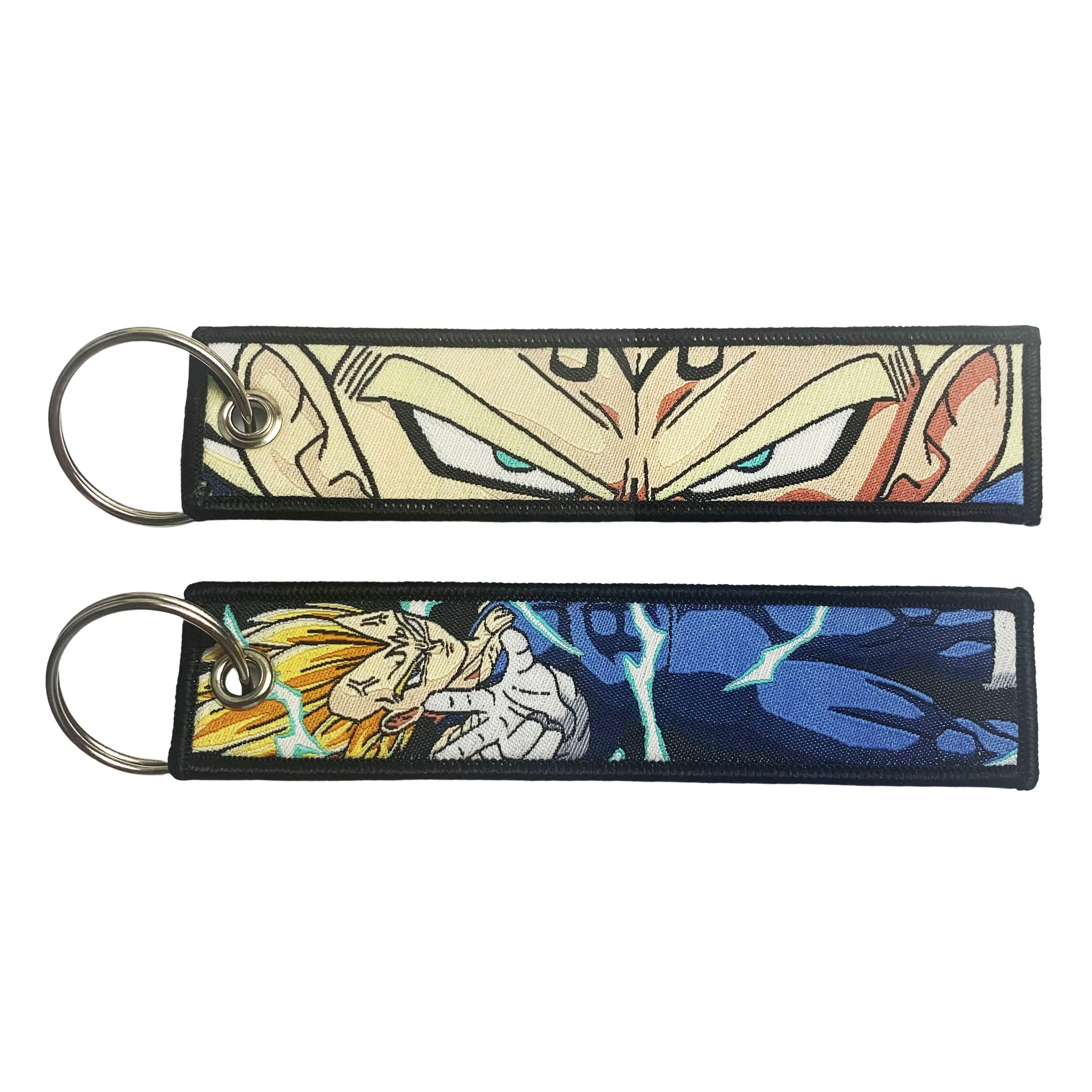 Dragon Ball Embroidered Anime Keychain Collection