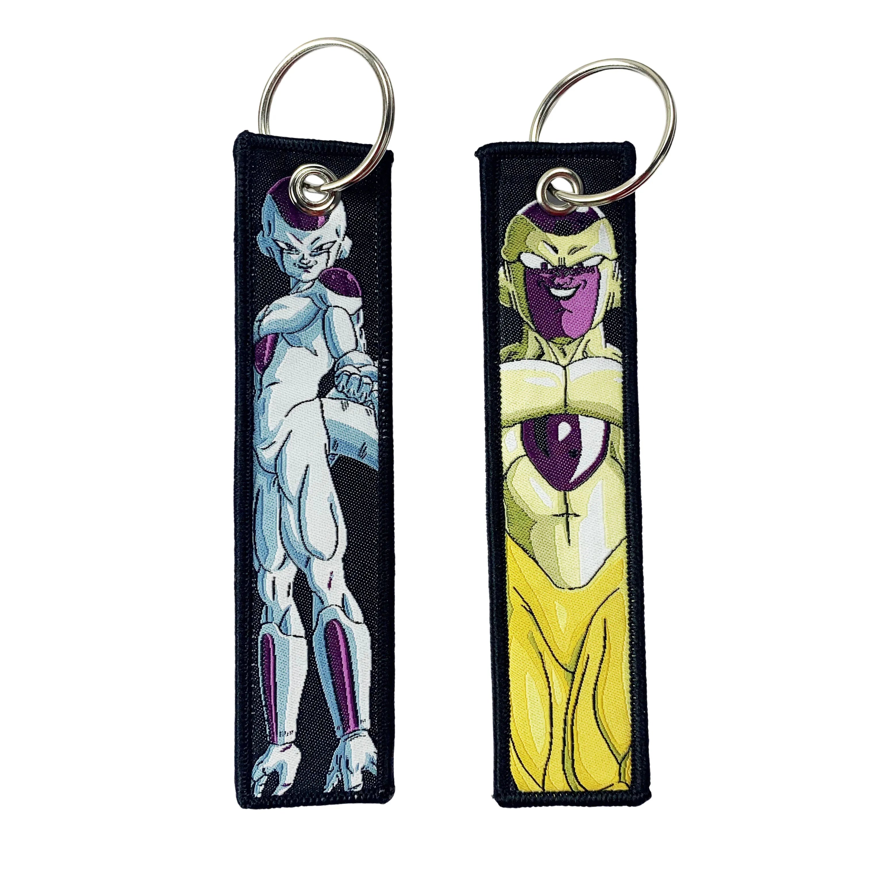 Dragon Ball Embroidered Anime Keychain Collection