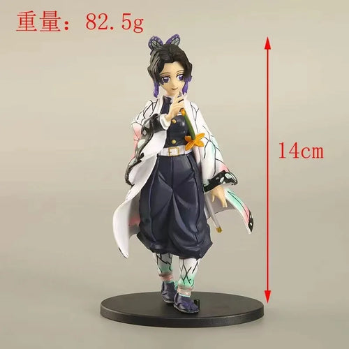 15CM Anime Demon Slayer Figure Kochou Shinobu Kamado Nezuko Figure Kimetsu no Yaiba Kizuna no Sou Action Standing Figures