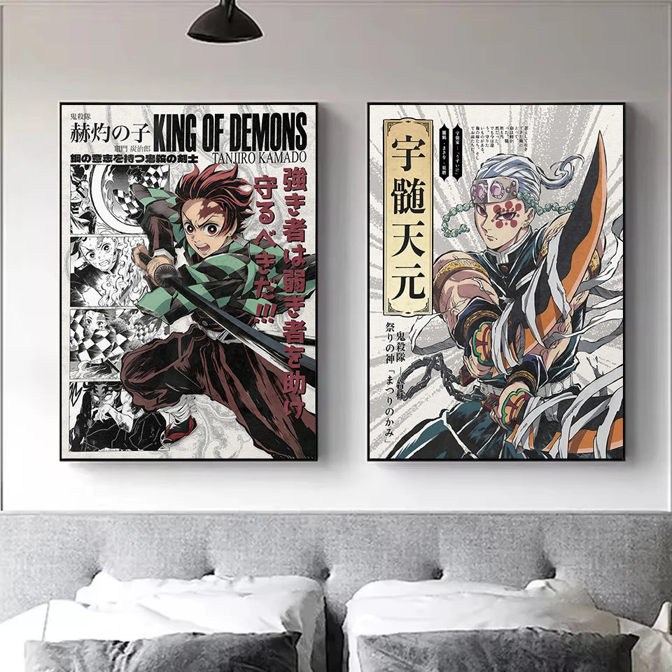 demon slayer posters